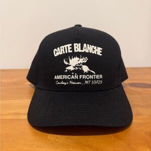 Black Carte Blanche Baseball Cap